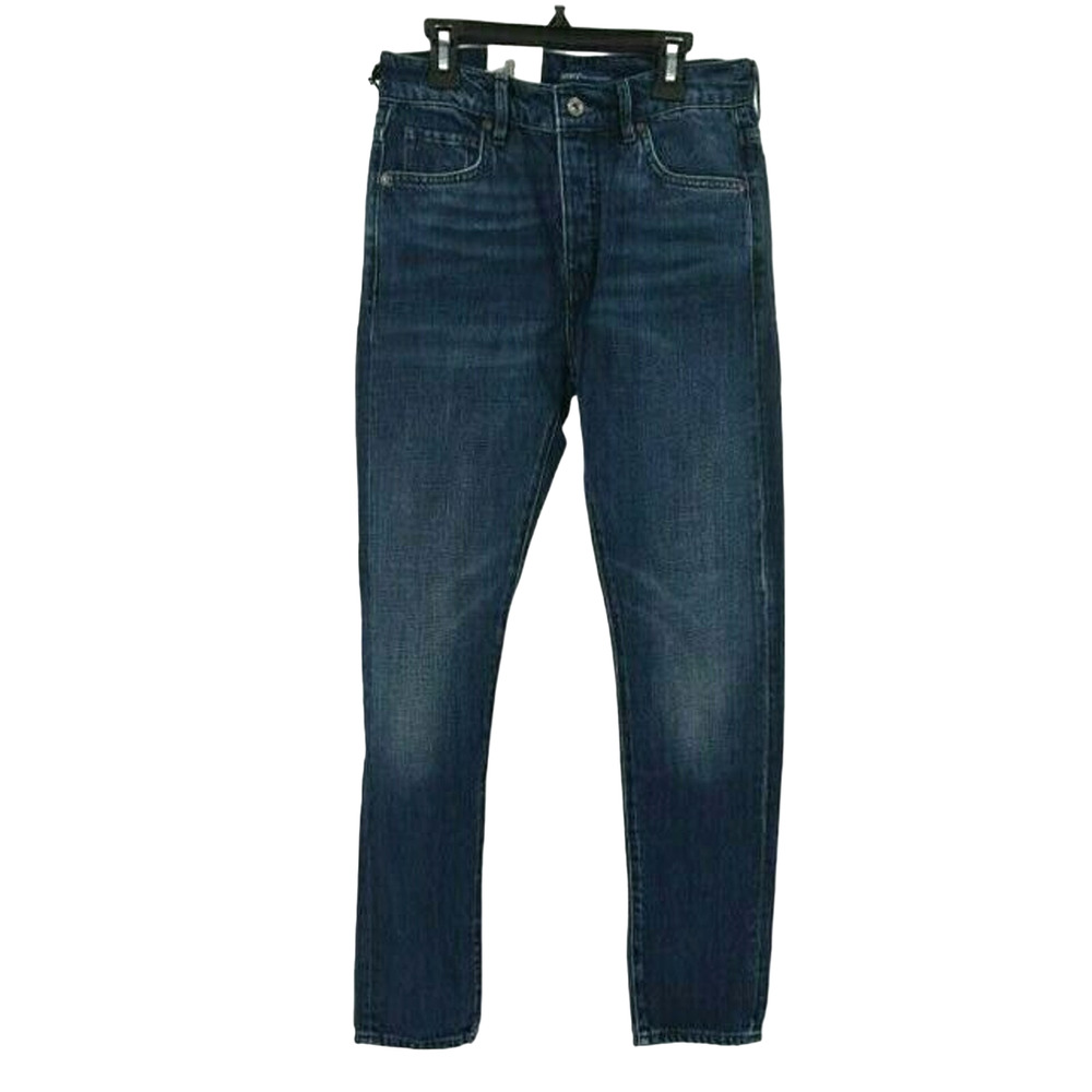 Levi's Made & Crafted Slouchy Taper Jean 24 High Rise Medium Wash Button Fly